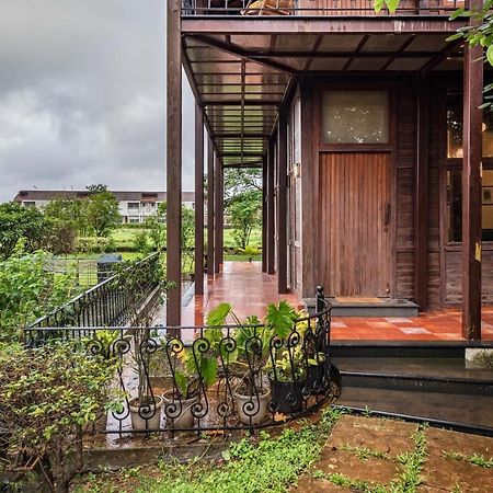 Saffronstays Boulevard Loghouse - A Wooden Chalet Amidst Nature Kārli Buitenkant foto