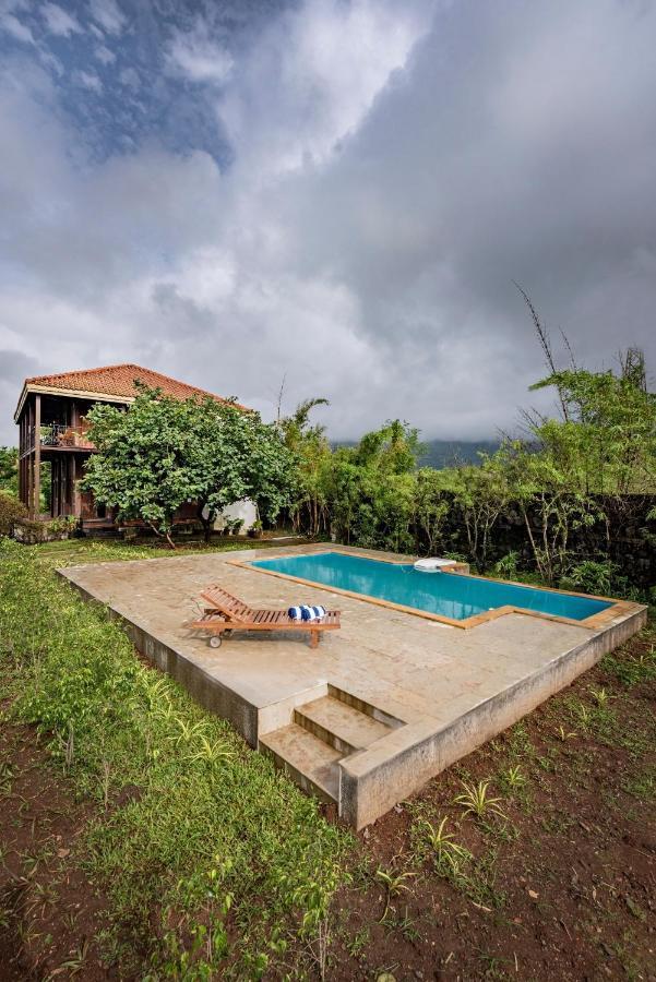Saffronstays Boulevard Loghouse - A Wooden Chalet Amidst Nature Kārli Buitenkant foto