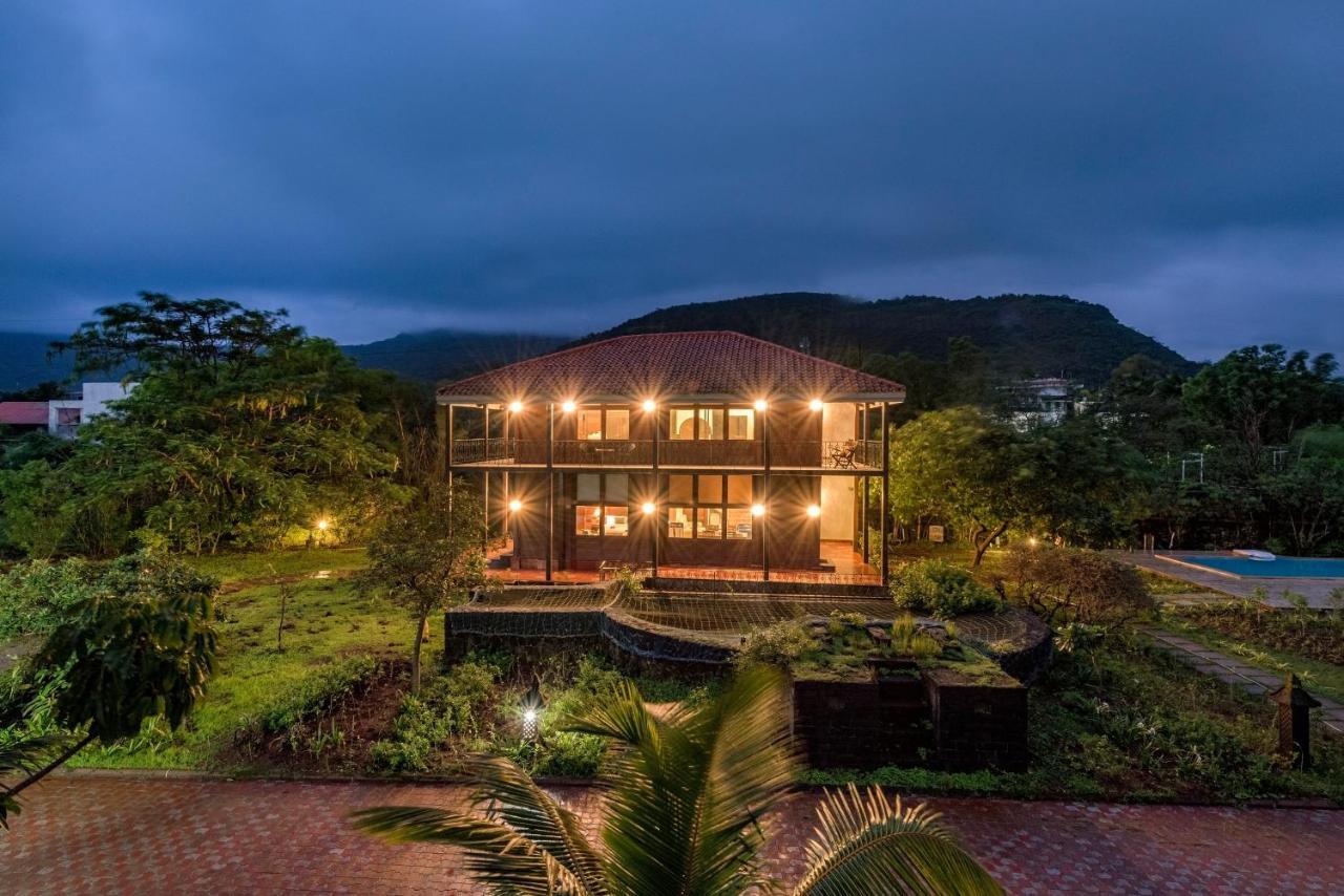 Saffronstays Boulevard Loghouse - A Wooden Chalet Amidst Nature Kārli Buitenkant foto