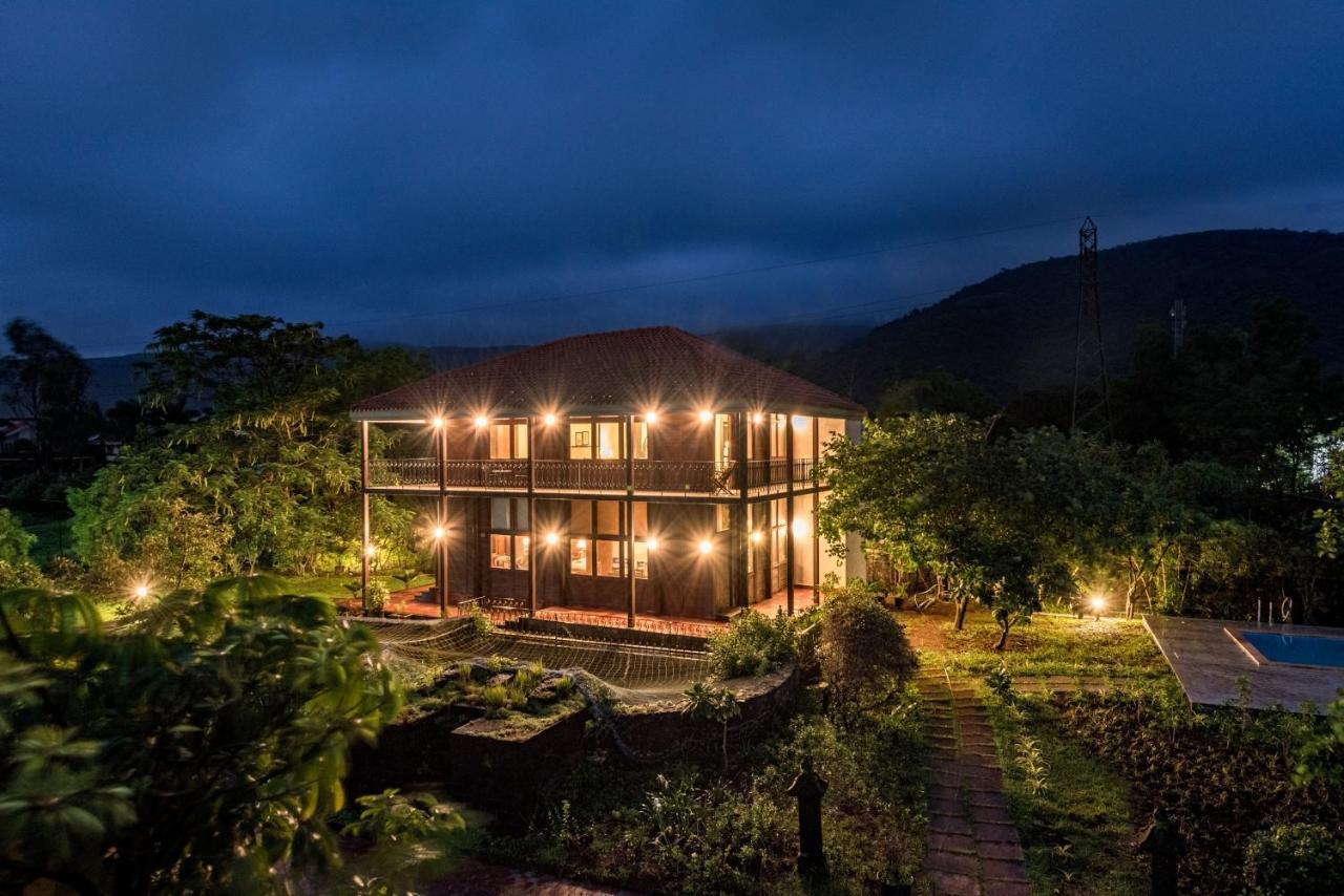 Saffronstays Boulevard Loghouse - A Wooden Chalet Amidst Nature Kārli Buitenkant foto